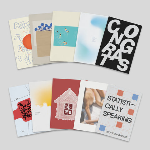 Assorted Designs Subscription Card Pack