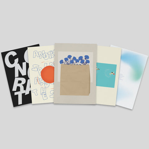 Assorted Designs Subscription Card Pack
