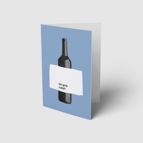 Blue Bottle (Blank Card + Packs)
