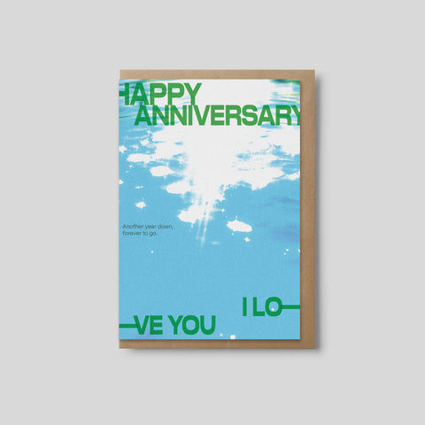 Happy Anniversary (Blank Card + Packs)