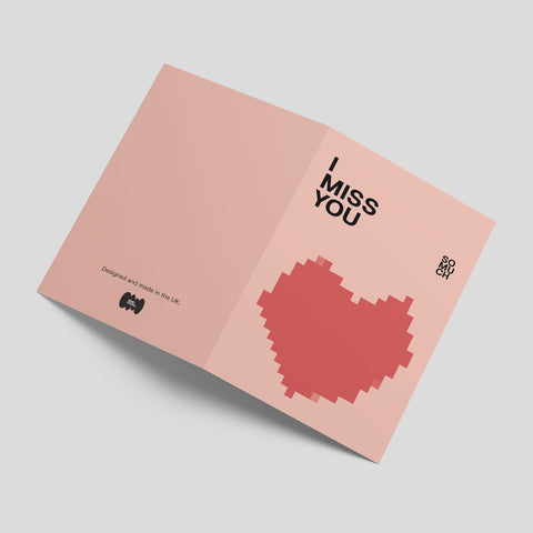 Missing You (Blank Card + Packs)