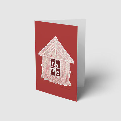 Crocheted Home (Blank Card + Packs)