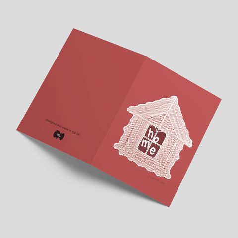 Crocheted Home (Blank Card + Packs)