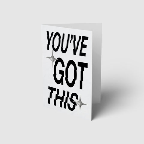 U Got This (Blank Card + Packs)